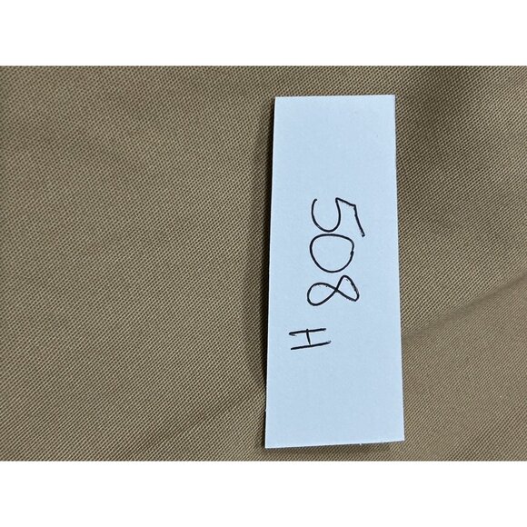 Larry Levine Womens Stretch Khaki Wide Leg Cropped Pants Size 8 - Picture 8 of 8